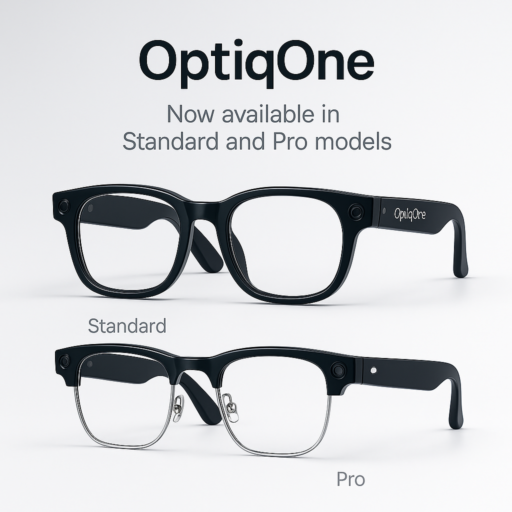 OptiqOne™ Smart Glasses